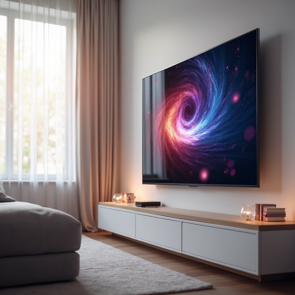 ano ang dapat na contrast sa tv