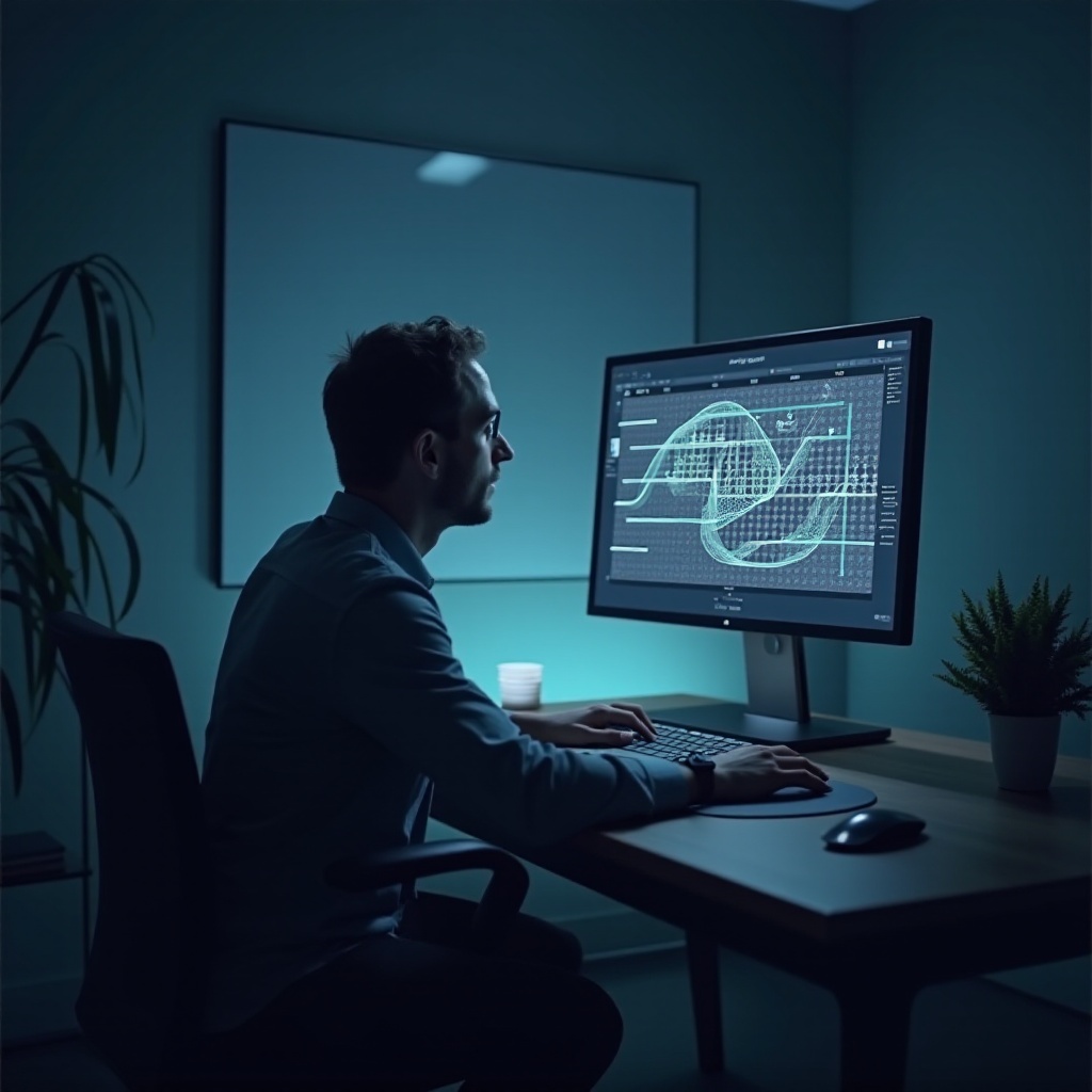 اختبار مزامنة حركة الماوس