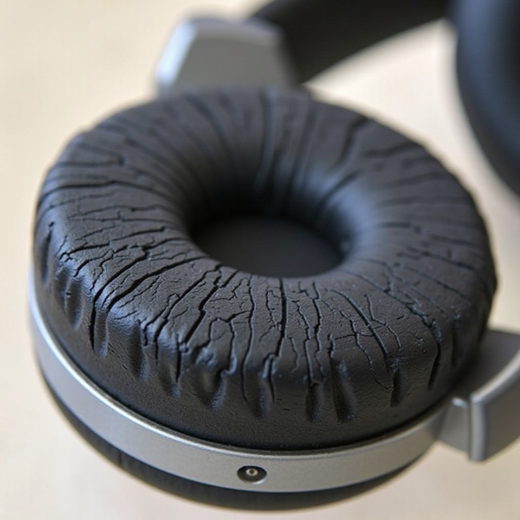 výměna pěnových polštářků sluchátek