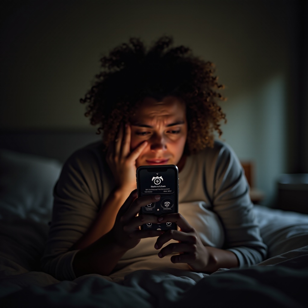 صوت المنبه لا يعمل على الايفون
