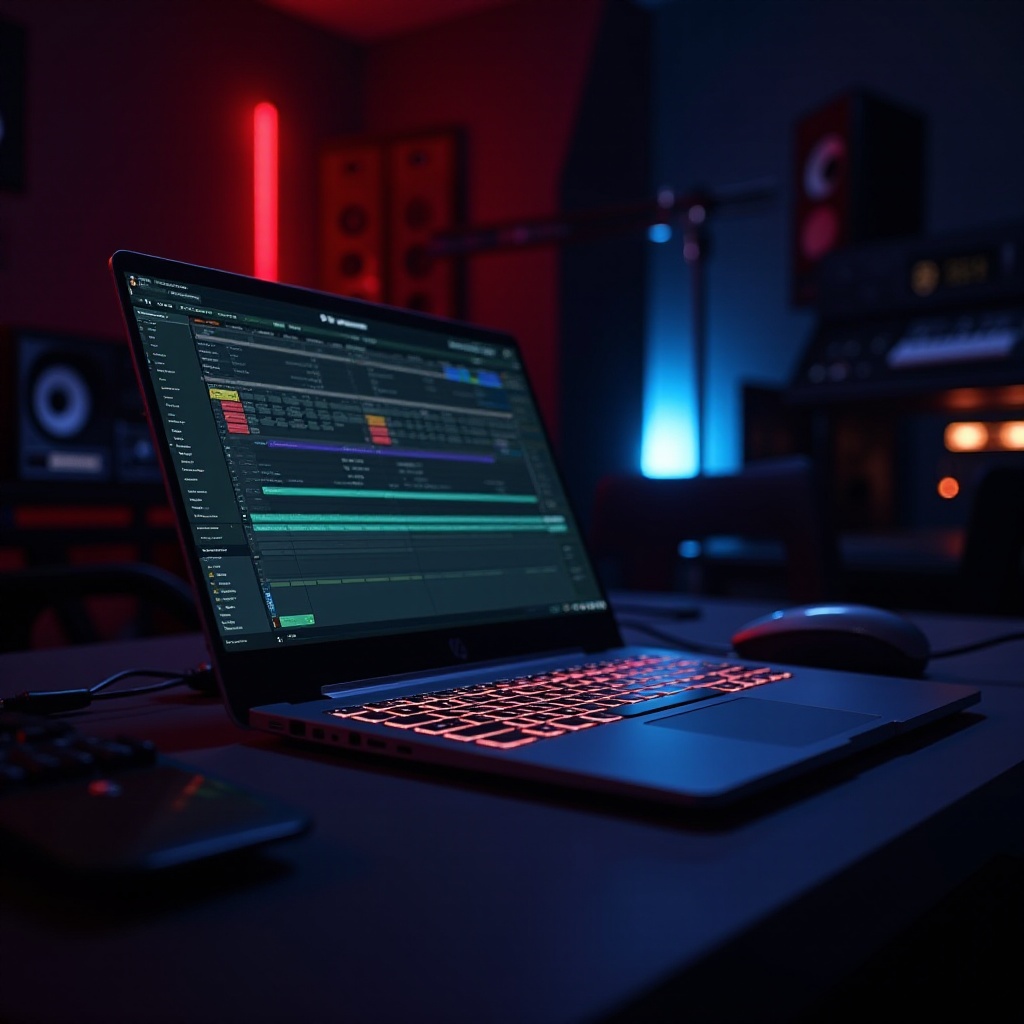 hp laptopok zenei produkcióhoz