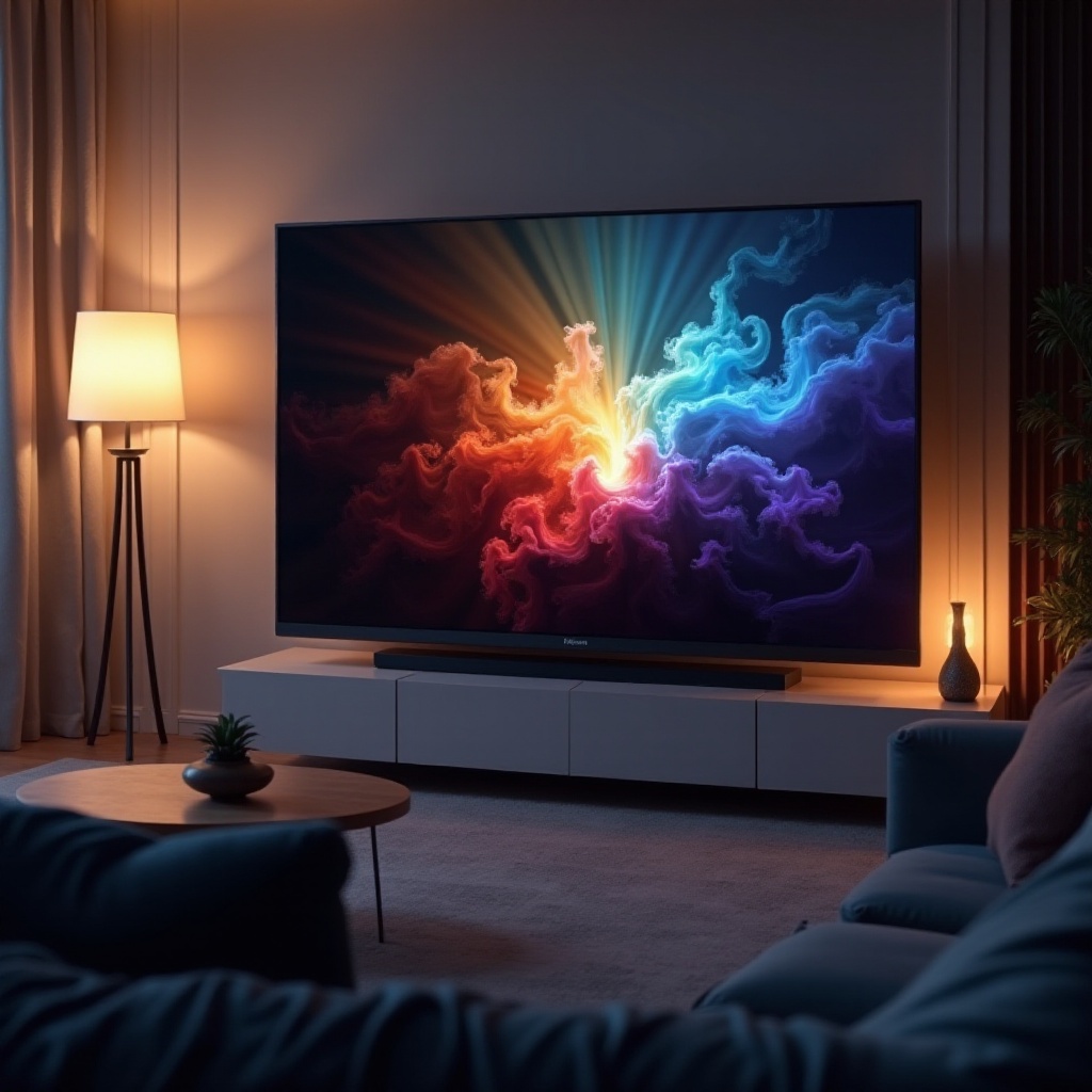 cuál debe ser el contraste en la televisión