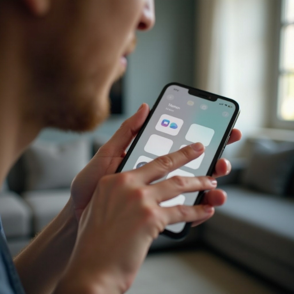 el icono de la aplicación desapareció del iPhone pero aún está instalado