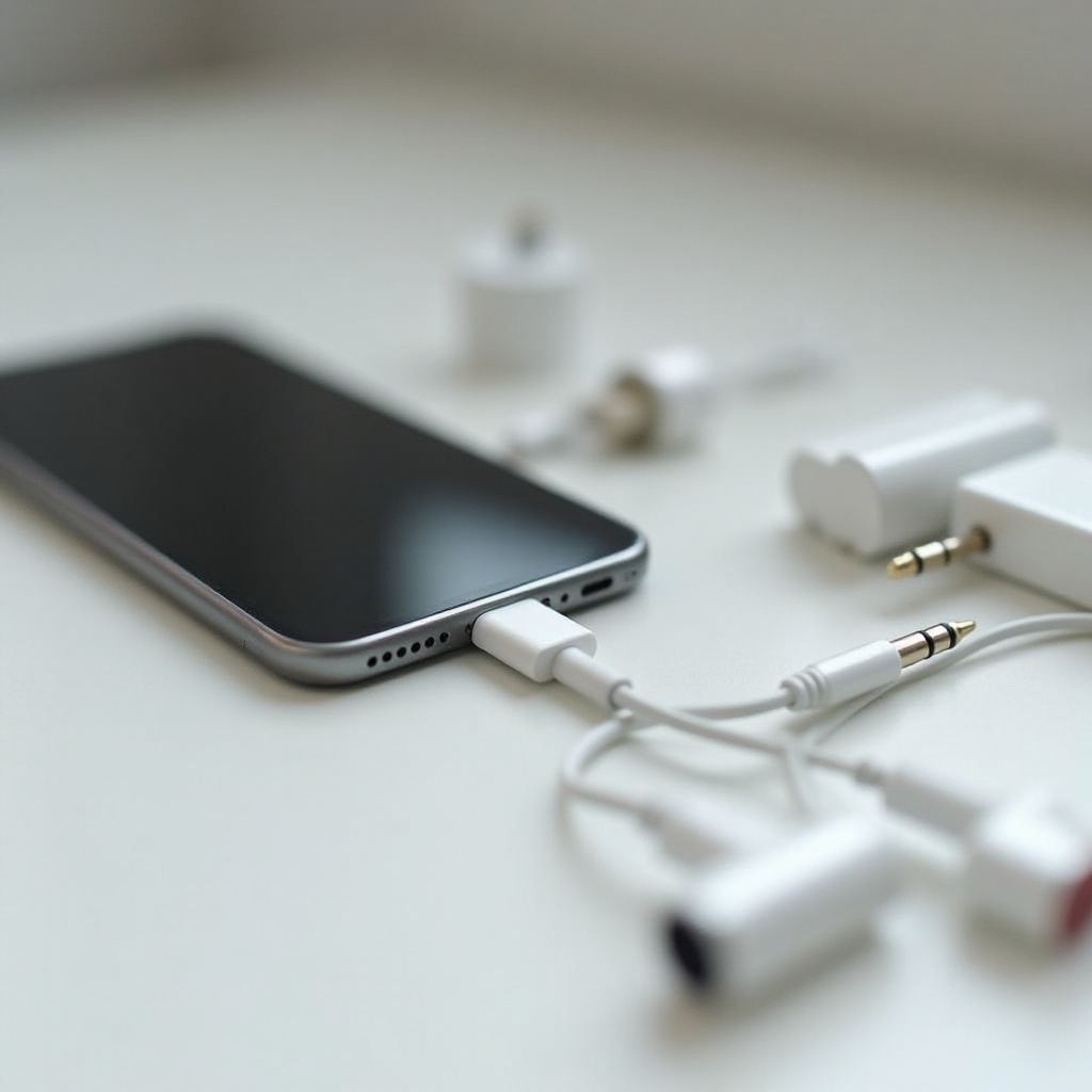 مقبس سماعة الرأس iphone 8