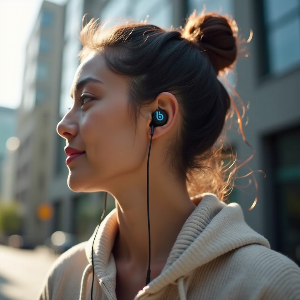 Beats Studio Buds átlátszósági mód