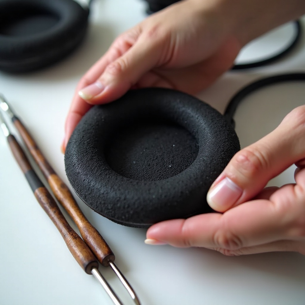 kapalit ng foam pads para sa headphone