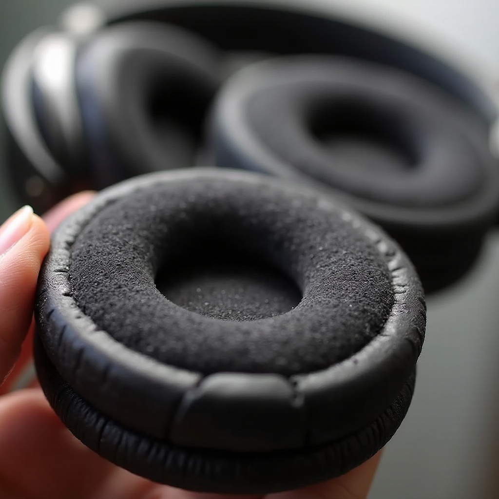 reemplazo de almohadillas de espuma para auriculares