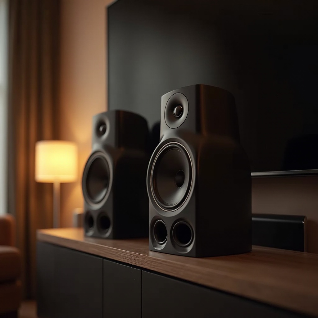 mataas na sensitivity na mga speaker sa estante