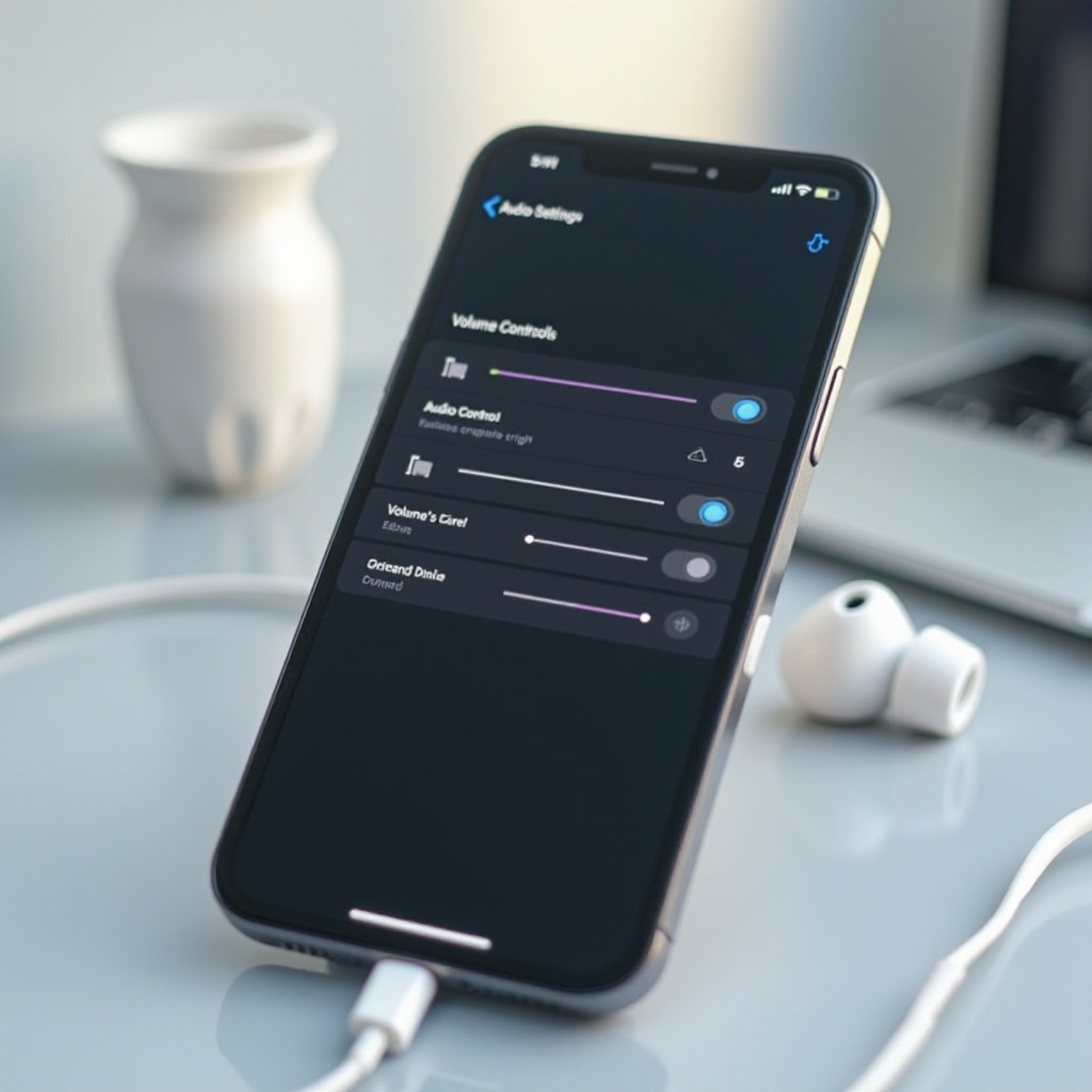 cómo aumentar el volumen de los auriculares en iPhone