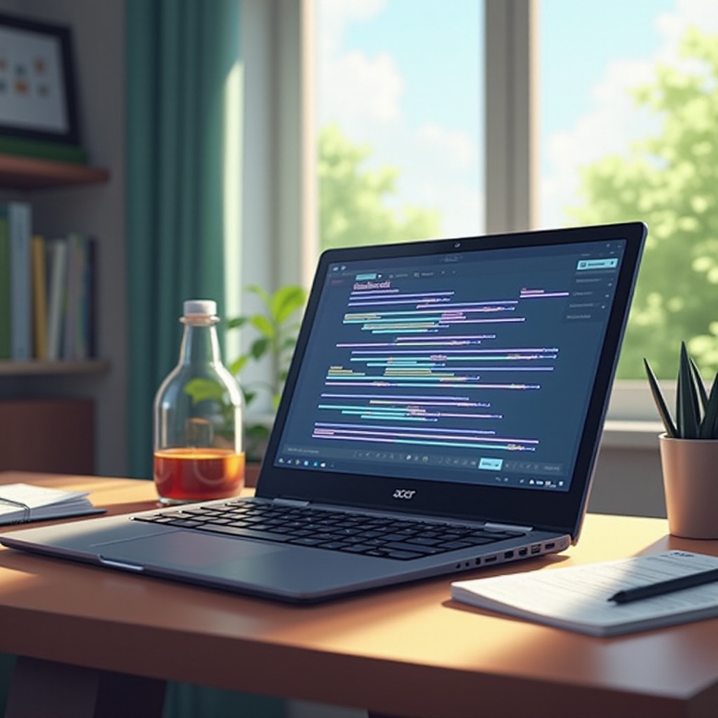 مشاكل عرض acer chromebook
