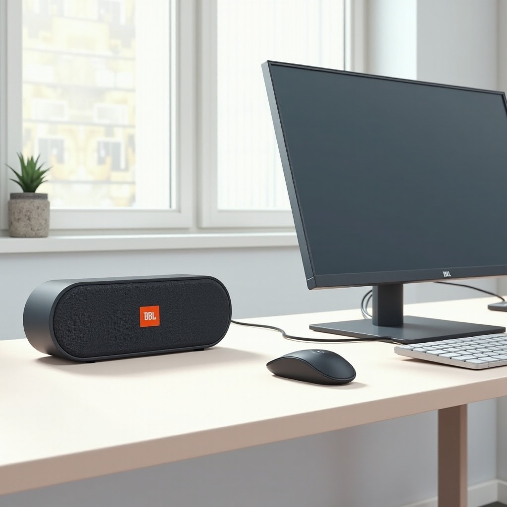 cómo conectar un altavoz JBL a la PC