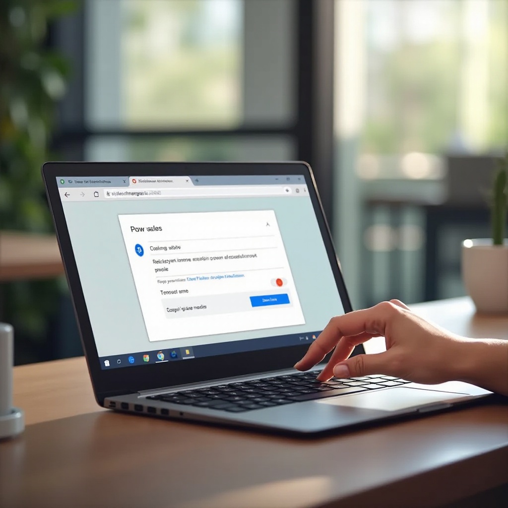 كيفية استعادة متجر بلاي على جهاز كروم بوك من أسوس