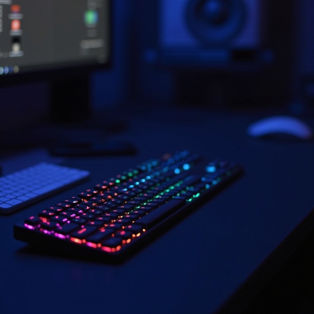 kung paano baguhin ang kulay sa keyboard ng Logitech