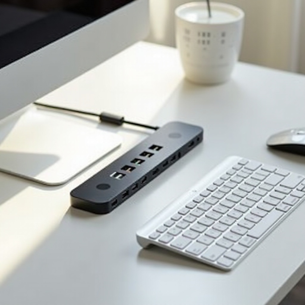 hub usb para teclado y ratón