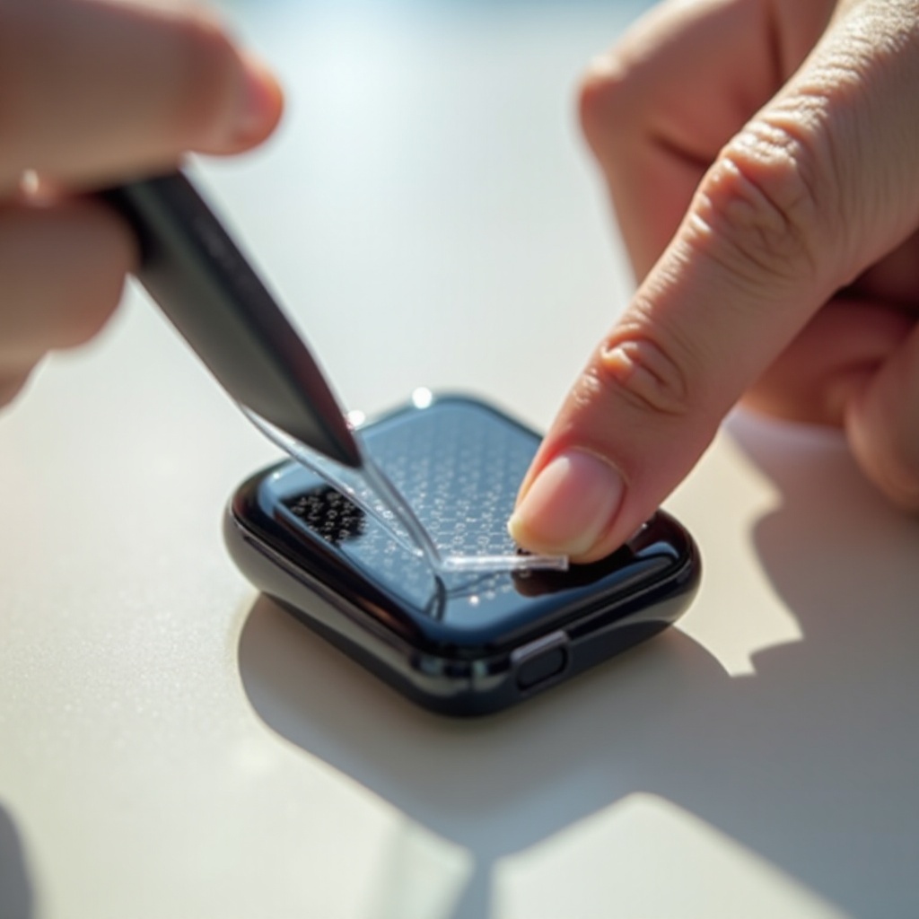 hogyan lehet eltávolítani az okosóra képernyővédőt