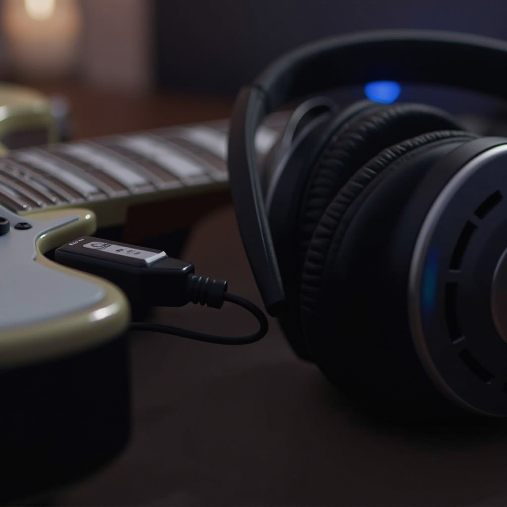 ¿Puedes conectar auriculares a una guitarra eléctrica?