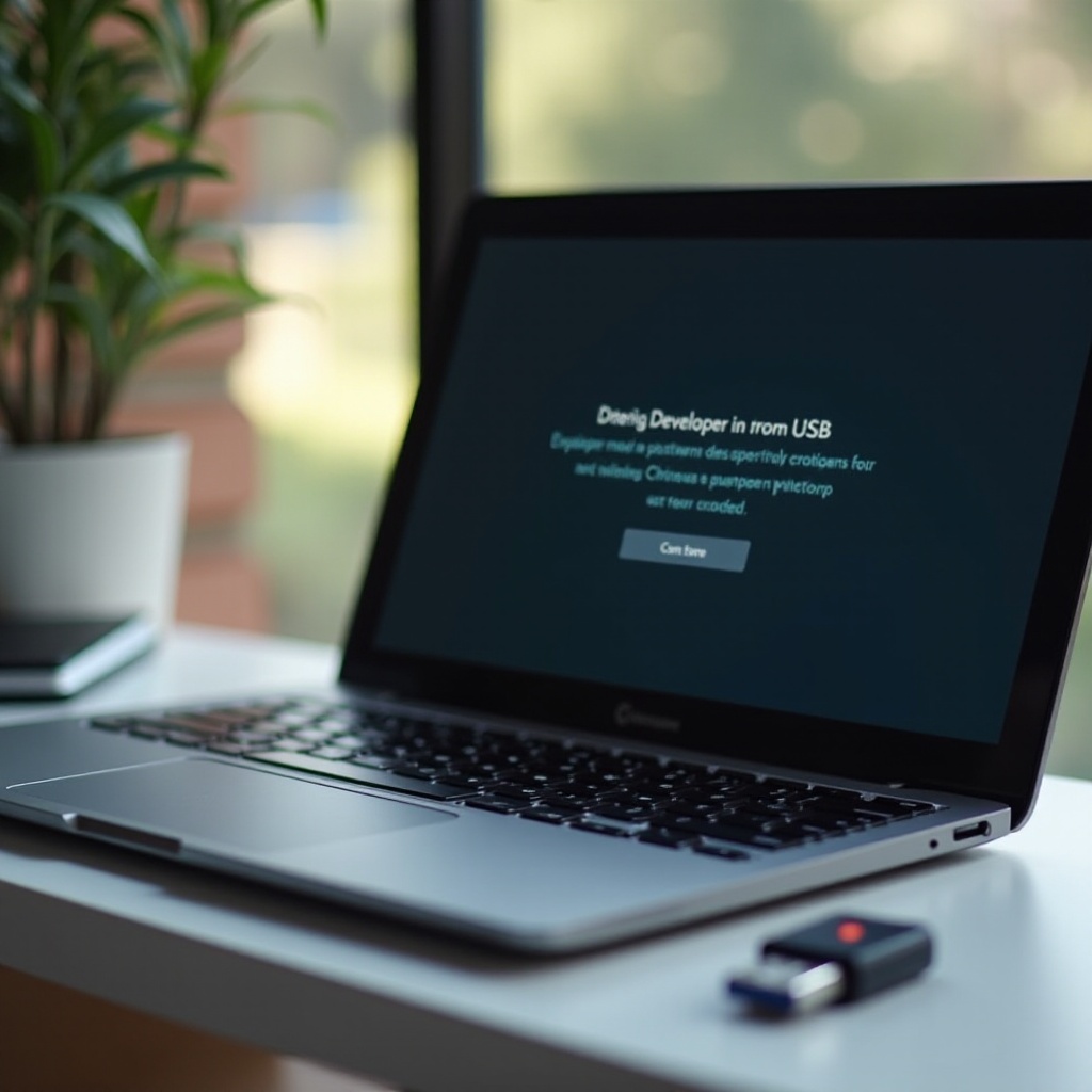 jak spustit chromebook z usb